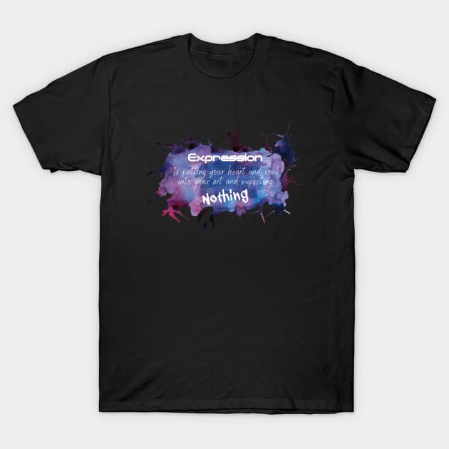 Expression T-Shirt by unrefinedgraphics